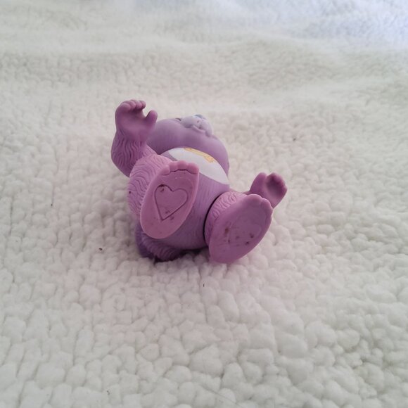 Vintage Care Bears BRIGHT HEART RACCOON Poseable Toy Figure - Picture 3 of 7